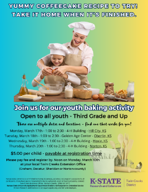 baking workshop flyer